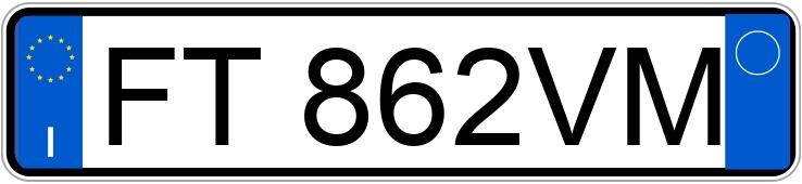 Numer rejestracyjny FT862VM posiada PEUGEOT 208