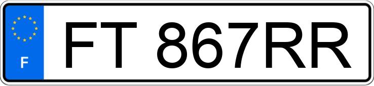 Numer rejestracyjny FT867RR posiada PEUGEOT 208 II