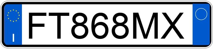 Numer rejestracyjny FT868MX posiada OPEL Astra 5a serie