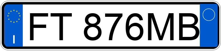 Numer rejestracyjny FT876MB posiada AUDI A6 5a serie