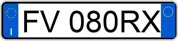 Numer rejestracyjny FV080RX posiada NISSAN Micra 5a serie