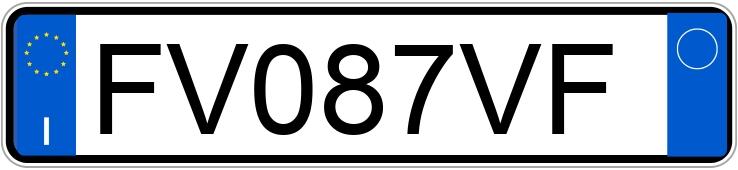 Numer rejestracyjny FV087VF posiada AUDI Q3 2a serie