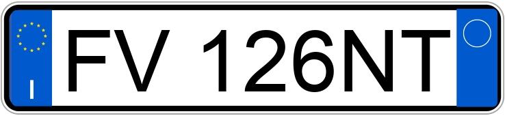 Numer rejestracyjny FV126NT posiada FORD Mustang