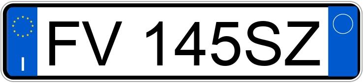 Numer rejestracyjny FV145SZ posiada DACIA Duster 2a serie