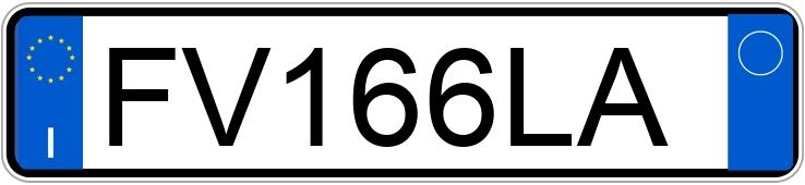 Numer rejestracyjny FV166LA posiada TOYOTA Aygo 2a serie