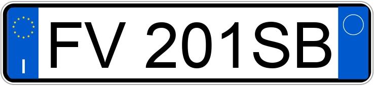 Numer rejestracyjny FV201SB posiada CITROEN C3 3a serie