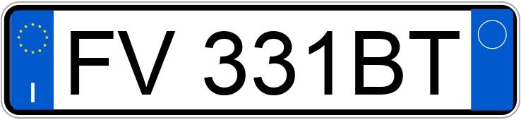 Numer rejestracyjny FV331BT posiada VOLKSWAGEN Golf 7a serie Numer rejestracyjny FV331BT posiada VOLKSWAGEN Golf 7a serie