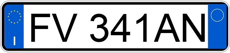 Numer rejestracyjny FV341AN posiada JEEP Compass 2a serie