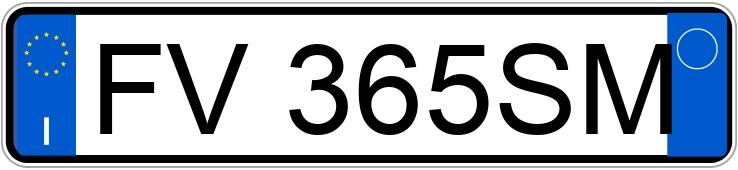 Numer rejestracyjny FV365SM posiada VOLKSWAGEN Golf 7a serie