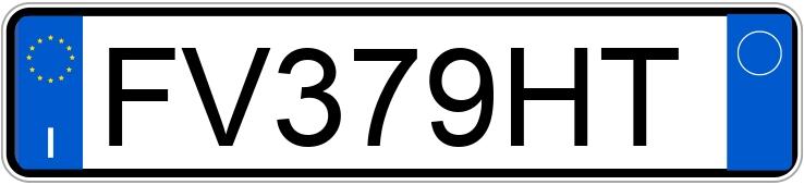 Numer rejestracyjny FV379HT posiada FIAT Tipo