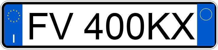 Numer rejestracyjny FV400KX posiada OPEL Astra 5a serie