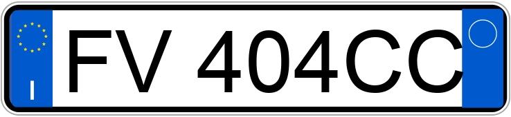 Numer rejestracyjny FV404CC posiada FORD Kuga 2a serie