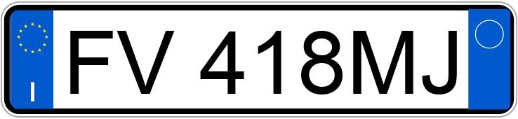 Numer rejestracyjny FV418MJ posiada KIA Picanto 3as.