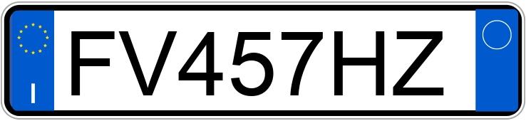 Numer rejestracyjny FV457HZ posiada DS DS7