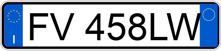 Numer rejestracyjny FV458LW posiada DACIA Sandero 2a serie