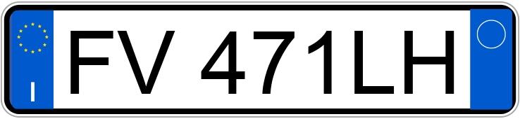 Numer rejestracyjny FV471LH posiada JEEP Renegade