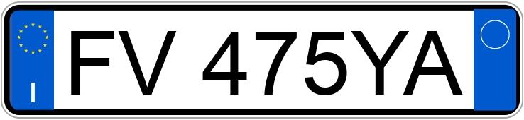 Numer rejestracyjny FV475YA posiada AUDI A6 5a serie