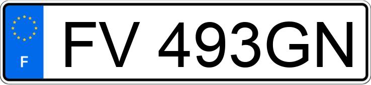 Numer rejestracyjny FV493GN posiada VOLKSWAGEN POLO V