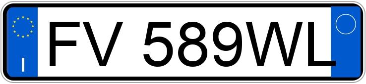 Numer rejestracyjny FV589WL posiada ALFA ROMEO Giulietta Numer rejestracyjny FV589WL posiada ALFA ROMEO Giulietta