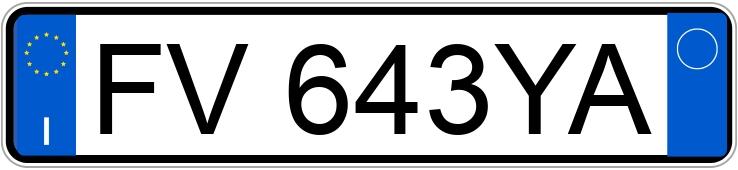 Numer rejestracyjny FV643YA posiada AUDI Q3 2a serie