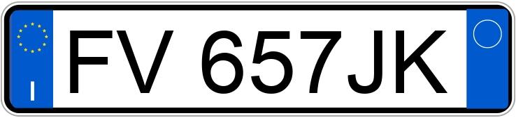 Numer rejestracyjny FV657JK posiada LAND ROVER Range Rover Velar