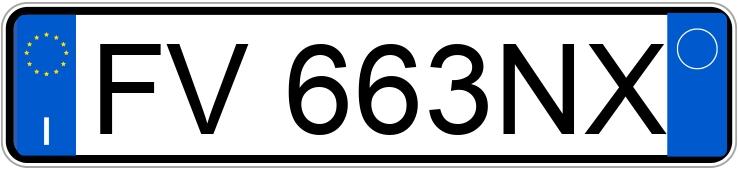 Numer rejestracyjny FV663NX posiada AUDI Q3 2a serie