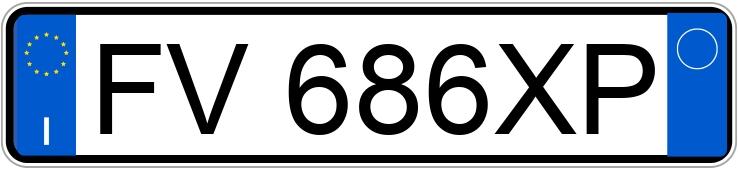 Numer rejestracyjny FV686XP posiada MERCEDES Classe V