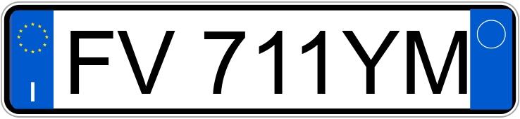 Numer rejestracyjny FV711YM posiada ALFA ROMEO Stelvio