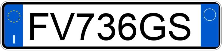 Numer rejestracyjny FV736GS posiada VOLKSWAGEN Polo 6a serie