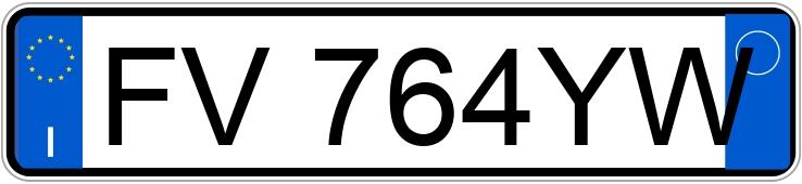 Numer rejestracyjny FV764YW posiada FIAT 500 Numer rejestracyjny FV764YW posiada FIAT 500