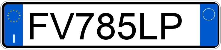Numer rejestracyjny FV785LP posiada PEUGEOT 208