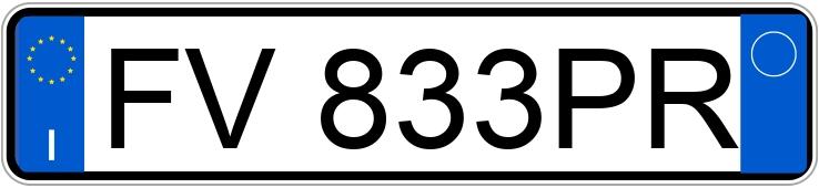 Numer rejestracyjny FV833PR posiada OPEL Insignia 2a serie