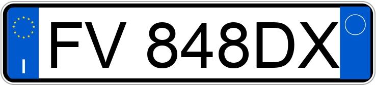 Numer rejestracyjny FV848DX posiada NISSAN Micra 5a serie