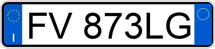 Numer rejestracyjny FV873LG posiada LAND ROVER RR Evoque 2a serie