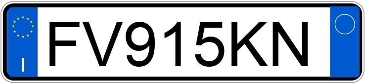 Numer rejestracyjny FV915KN posiada JAGUAR E-Pace