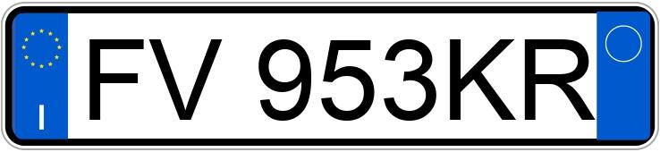 Numer rejestracyjny FV953KR posiada SMART forfour 2as.