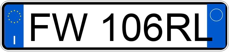 Numer rejestracyjny FW106RL posiada Dacia Sandero