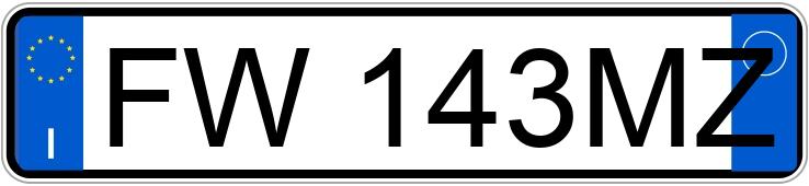 Numer rejestracyjny FW143MZ posiada VOLKSWAGEN T-Roc 1a serie Numer rejestracyjny FW143MZ posiada VOLKSWAGEN T-Roc 1a serie