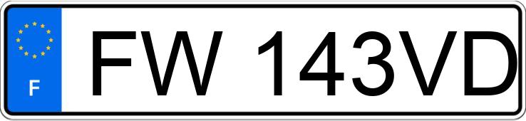 Numer rejestracyjny FW143VD posiada LAND ROVER EVOQUE II