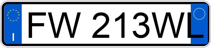 Numer rejestracyjny FW213WL posiada VOLKSWAGEN Golf 7a serie Numer rejestracyjny FW213WL posiada VOLKSWAGEN Golf 7a serie