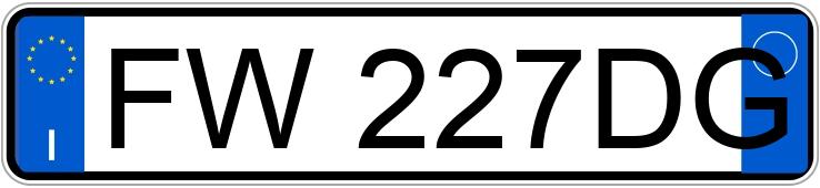 Numer rejestracyjny FW227DG posiada VOLVO XC60