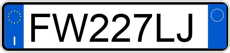 Numer rejestracyjny FW227LJ posiada KIA Sportage 4a serie Numer rejestracyjny FW227LJ posiada KIA Sportage 4a serie