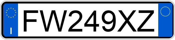 Numer rejestracyjny FW249XZ posiada HYUNDAI Tucson 2a serie Numer rejestracyjny FW249XZ posiada HYUNDAI Tucson 2a serie