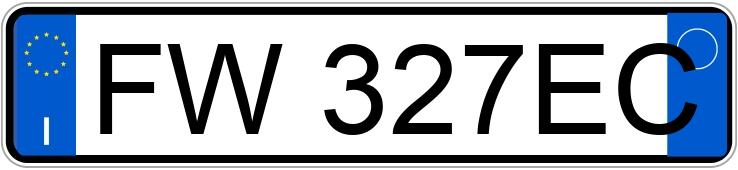 Numer rejestracyjny FW327EC posiada FORD Focus 4a serie