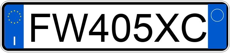 Numer rejestracyjny FW405XC posiada OPEL Grandland 1a serie