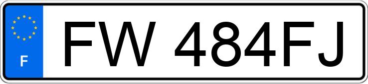 Numer rejestracyjny FW484FJ posiada VOLKSWAGEN ID.3