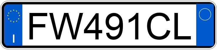 Numer rejestracyjny FW491CL posiada NISSAN Micra 5a serie