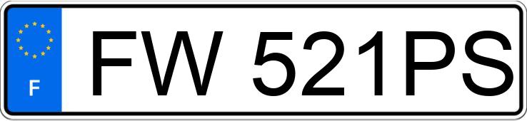 Numer rejestracyjny FW521PS posiada RENAULT CLIO V