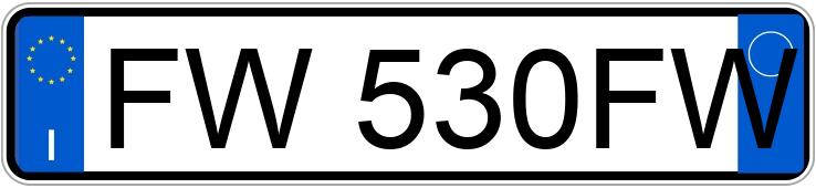 Numer rejestracyjny FW530FW posiada MERCEDES Classe A