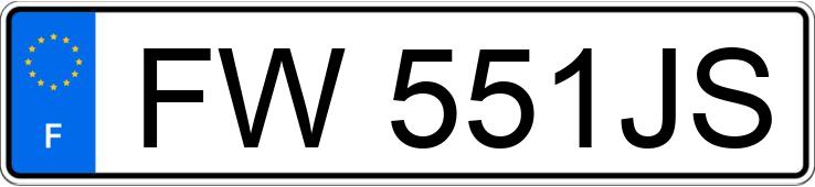 Numer rejestracyjny FW551JS posiada MERCEDES SPRINTER III